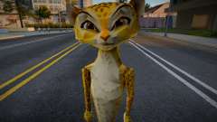 Gia from Madagascar 3: The Video Game for GTA San Andreas