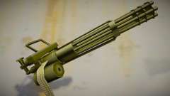Retextured minigun v2 for GTA San Andreas