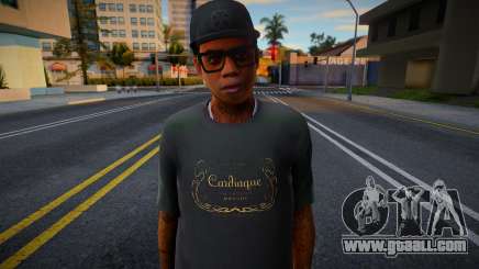 Lamar Davis Casual V1 DLC The Contract for GTA San Andreas