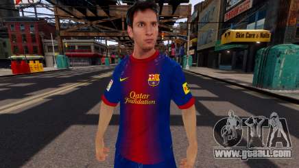 Lionel Messi Skin for GTA 4