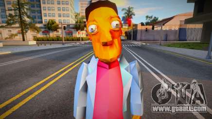 Carl Carlson de los Simpson for GTA San Andreas