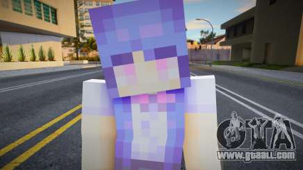 Rika Furude (Higurashi When They Cry) Minecraft for GTA San Andreas