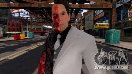 Arkham City Harvey Dent AKA TwoFace for GTA 4