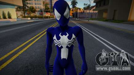 Black Suit from Ultimate Spider-Man 2005 v8 for GTA San Andreas