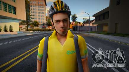 Delivery man Glowo for GTA San Andreas