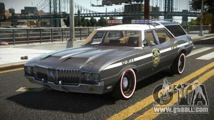 Oldsmobile Vista Cruiser Police V1.1 for GTA 4