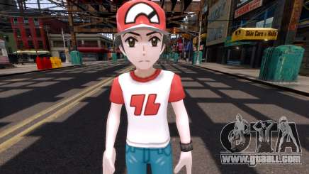 Pokémon Trainer Red (Sun Moon) for GTA 4