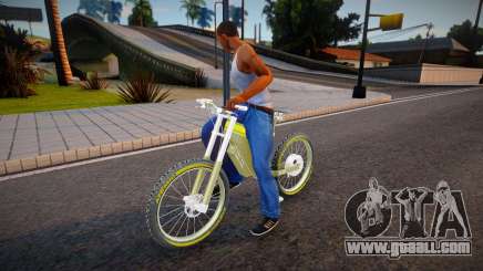 Can Not Fall Off The Bike para GTA San Andreas