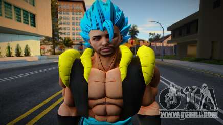 Gogeta realista fusión jugador de GTA 5 for GTA San Andreas