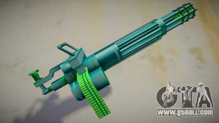 Green Goo minigun for GTA San Andreas