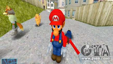 Mario from Super Smash Brothers Melee for GTA San Andreas