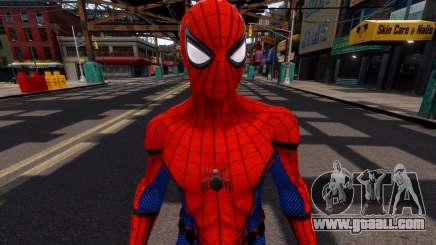 Spider-Man Homecoming Civil War Suit retexture for GTA 4