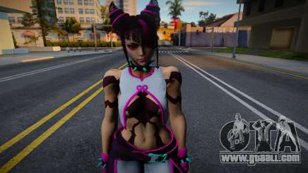 SKIN DE Juri Versión Sweaty de Street Fighter 6 for GTA San Andreas