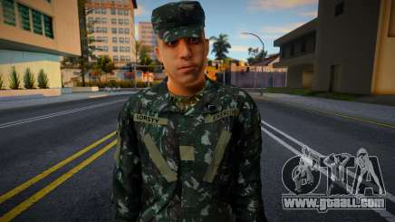 Skin Exercito Brasileiro INFANTARIA 2 for GTA San Andreas