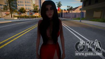 The Red Dress for GTA San Andreas