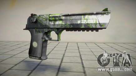 Desert Eagle Green Vyn for GTA San Andreas