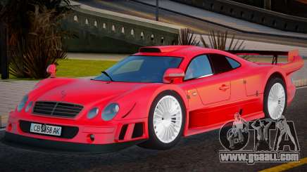 Mercedes-Benz CLK GTR UKR Plate for GTA San Andreas