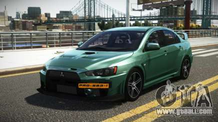 Mitsubishi Lancer Evolution X Sport V1.2 for GTA 4