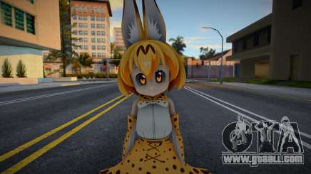 Serval-chan [Kemono Friends [1st Season] for GTA San Andreas