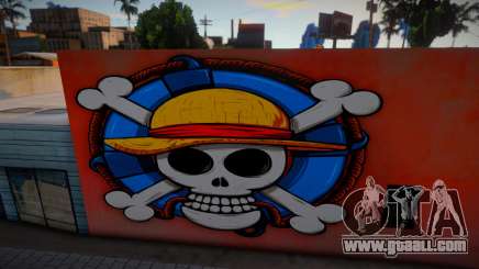 One Piece Icon Mural for GTA San Andreas