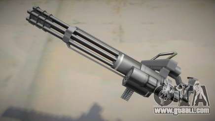 Retextured Minigun v4 for GTA San Andreas