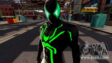 MVC3 Spiderman Black Green for GTA 4