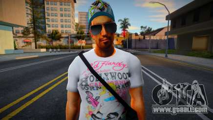 Young fashionable man for GTA San Andreas