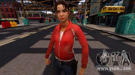 Left 4 Dead Zoey for GTA 4