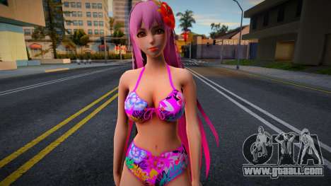 Rachel in a bikini from OverHit for GTA San Andreas