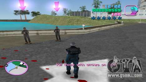 Cleo Task For New Mission Coffee Chaos for GTA Vice City
