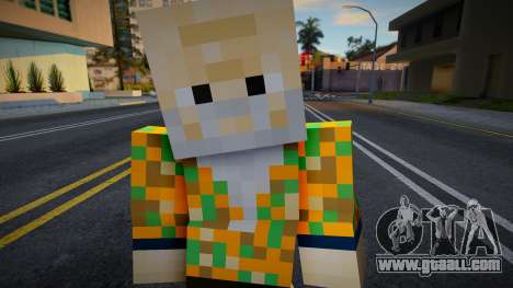 Wmori Minecraft Ped for GTA San Andreas