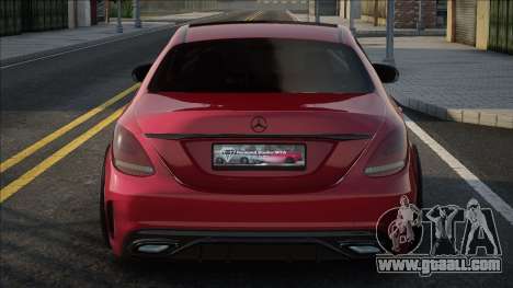 Mercedes-Benz C43 AMG Red for GTA San Andreas