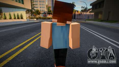 Paul Minecraft Ped for GTA San Andreas