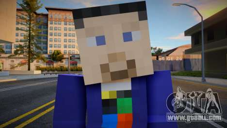 Andre Minecraft Ped for GTA San Andreas