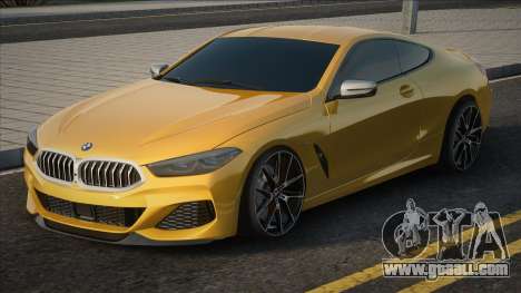 BMW M850i Yellow for GTA San Andreas