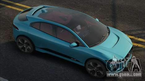 Jaguar I-PACE CCD Blue for GTA San Andreas