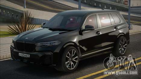 BMW X7 XDrive D50 Black for GTA San Andreas