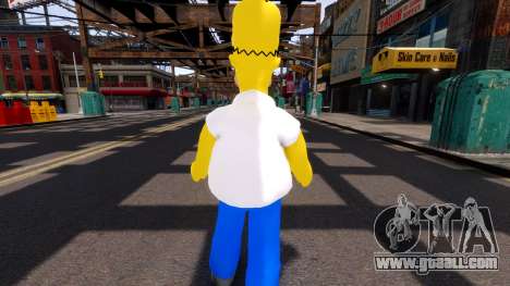 Homer Simpson for GTA 4