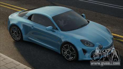 Alpine A110 Blue for GTA San Andreas
