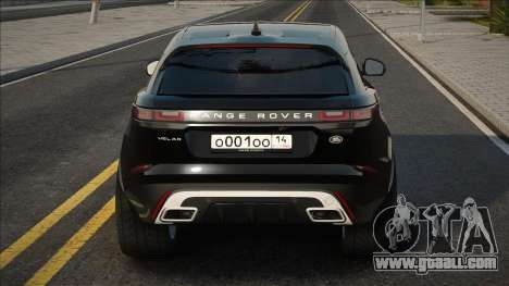 Range Rover Velar Black for GTA San Andreas