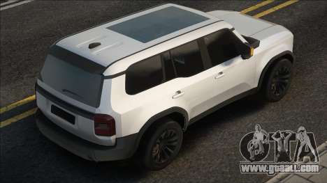 Toyota Land Cruiser 2024 White for GTA San Andreas