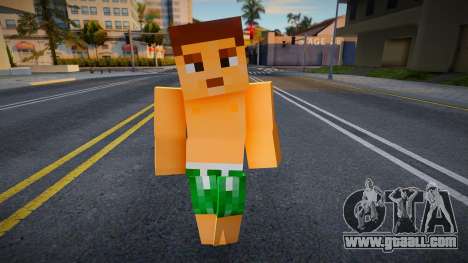 Hmybe Minecraft Ped for GTA San Andreas