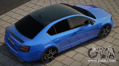 Skoda RS Blue for GTA San Andreas