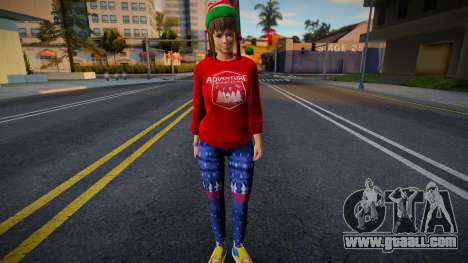 Hitomi New Year Style for GTA San Andreas