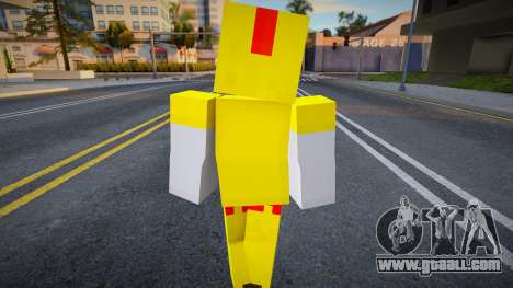 Wmybell Minecraft Ped for GTA San Andreas