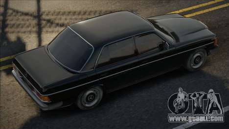 Mercedes-Benz W123 Black for GTA San Andreas