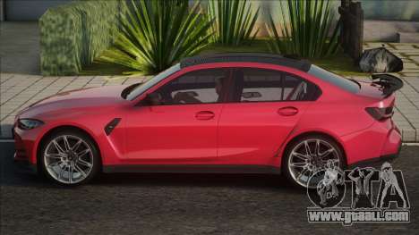 BMW M3 g80 Red for GTA San Andreas