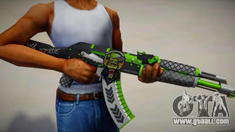 New Skin AK-47 for GTA San Andreas