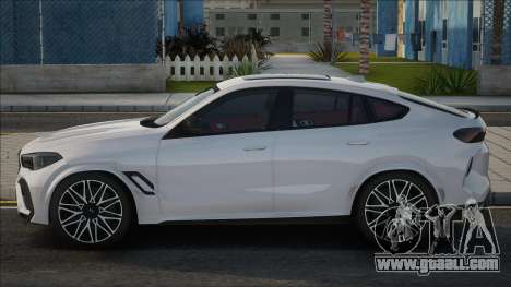 BMW X6M White for GTA San Andreas