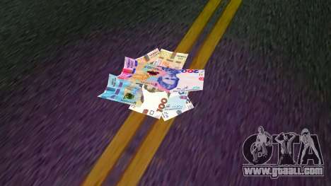 Ukrainian hryvnia for GTA Vice City